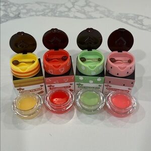 Cute.4pc Lip Mask🍏🍉🍓🍯